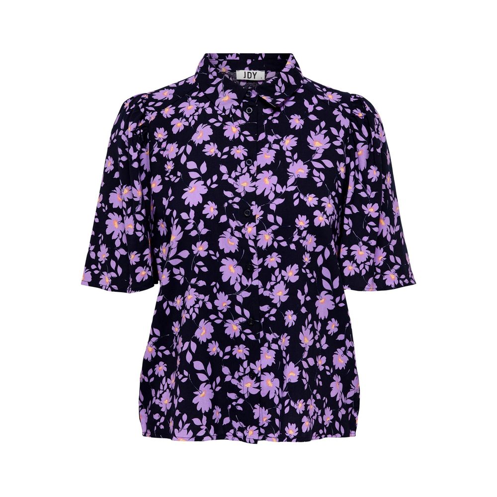 Jacqueline De Yong Purple Viscose Shortsleeve -   -  Jacqueline De Yong.
