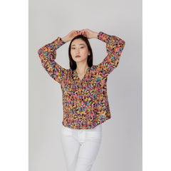 Only Multicolor Recycled Polyester Shirt -   -  Only.