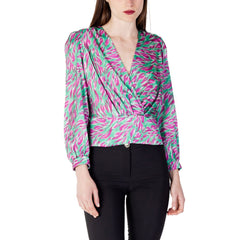 Rinascimento Green Polyester Blouse -   -  Rinascimento.