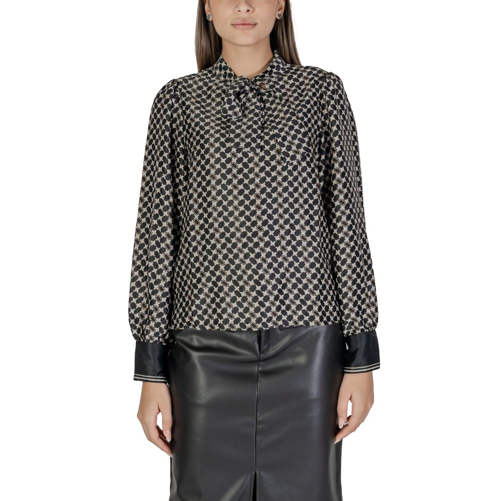 Only Black Recycled Polyester Shirt -   -  Only.