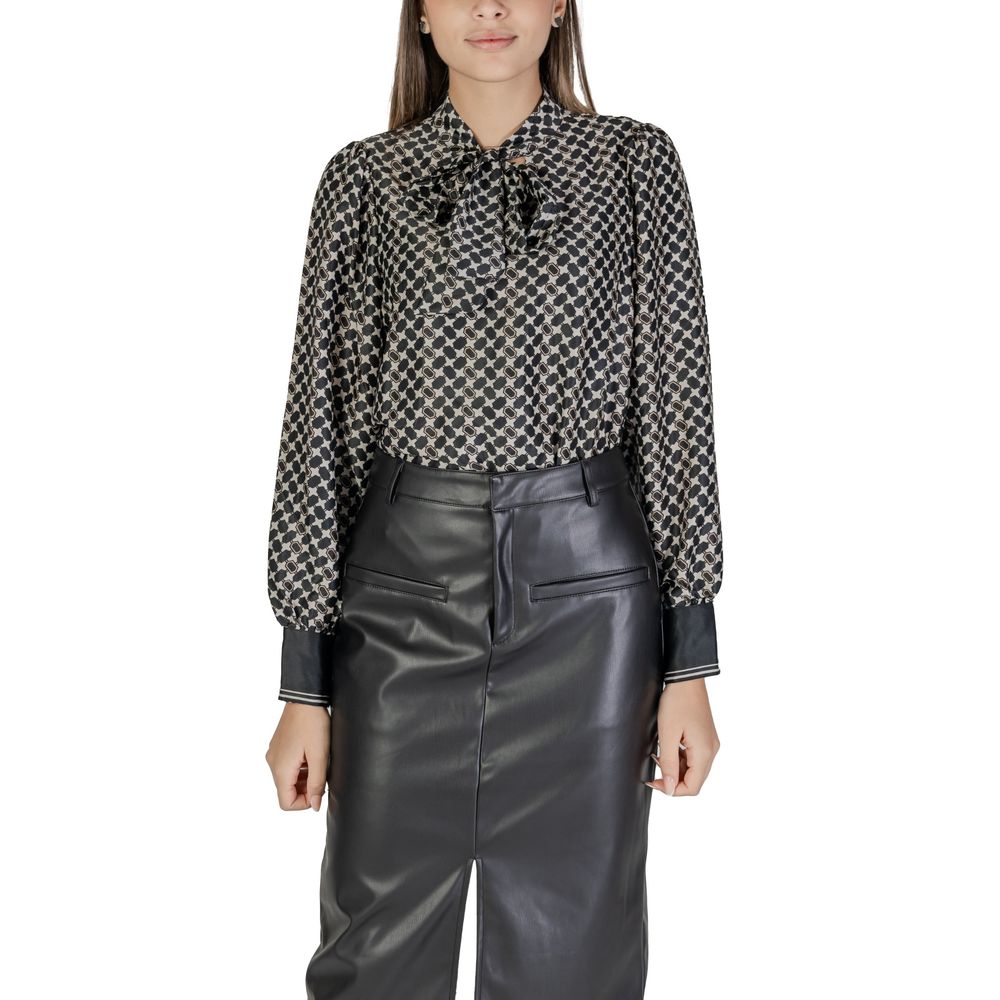 Only Black Recycled Polyester Shirt -   -  Only.