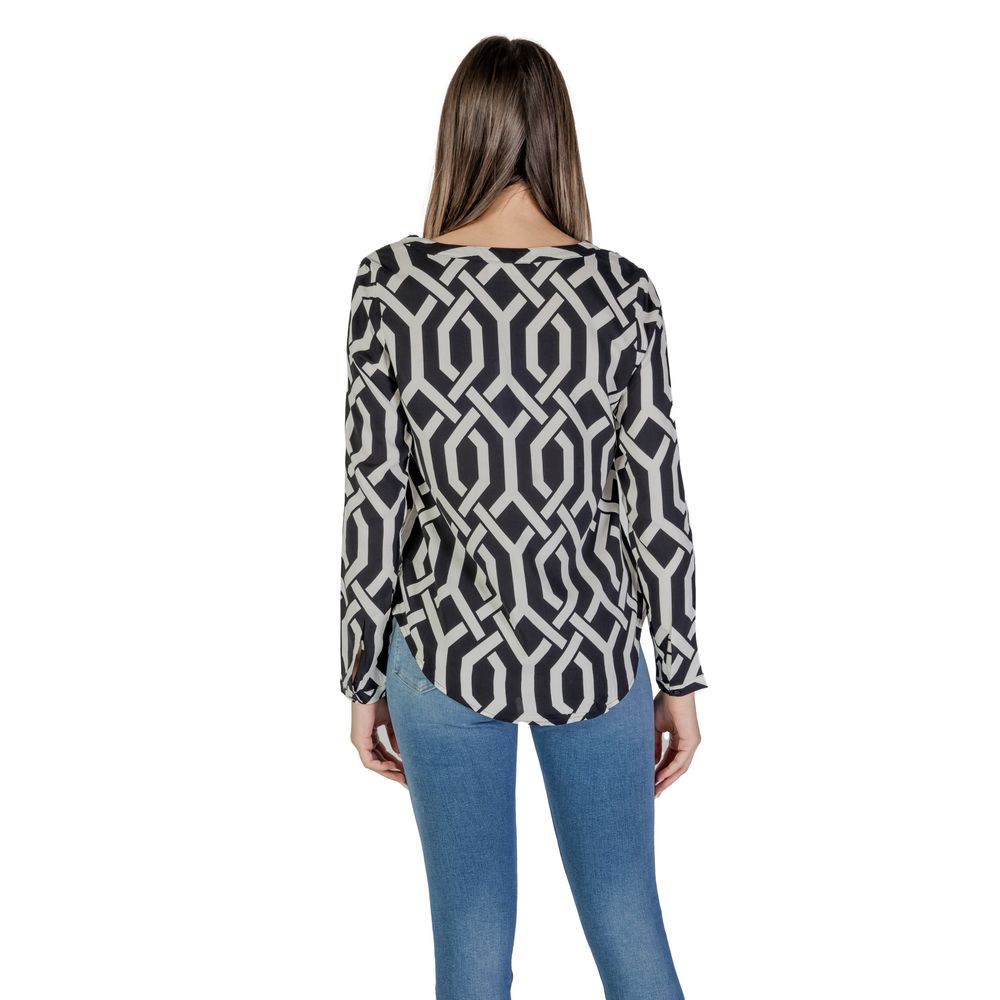Street One Black Viscose Shirt -   -  Street One.