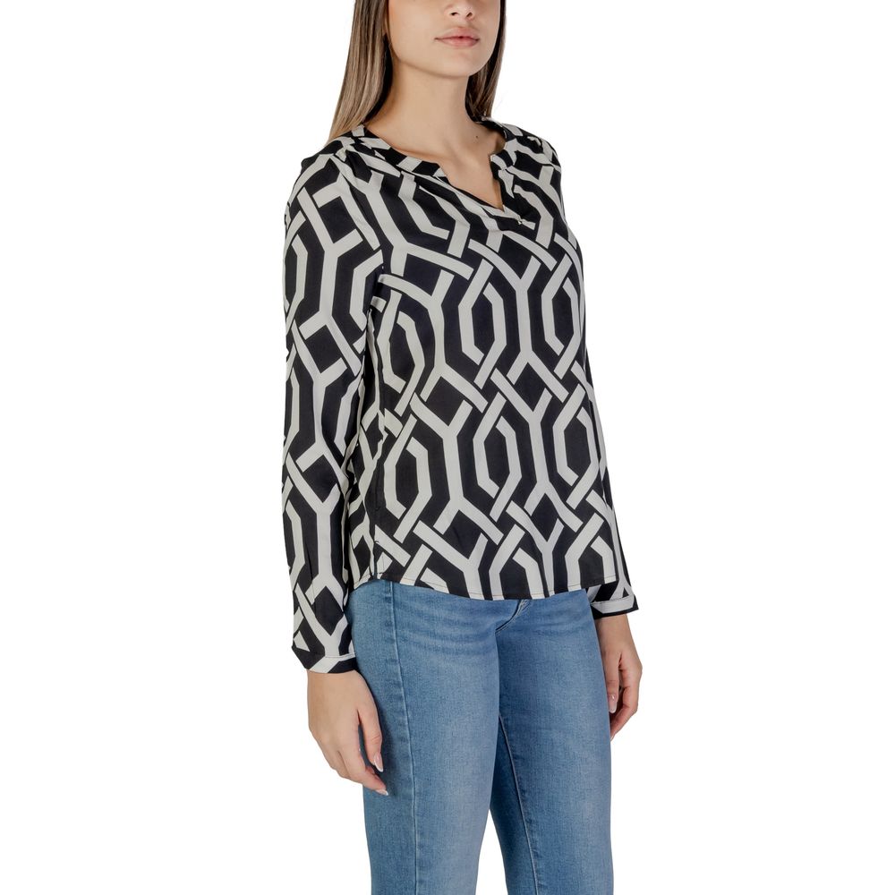 Street One Black Viscose Shirt -   -  Street One.