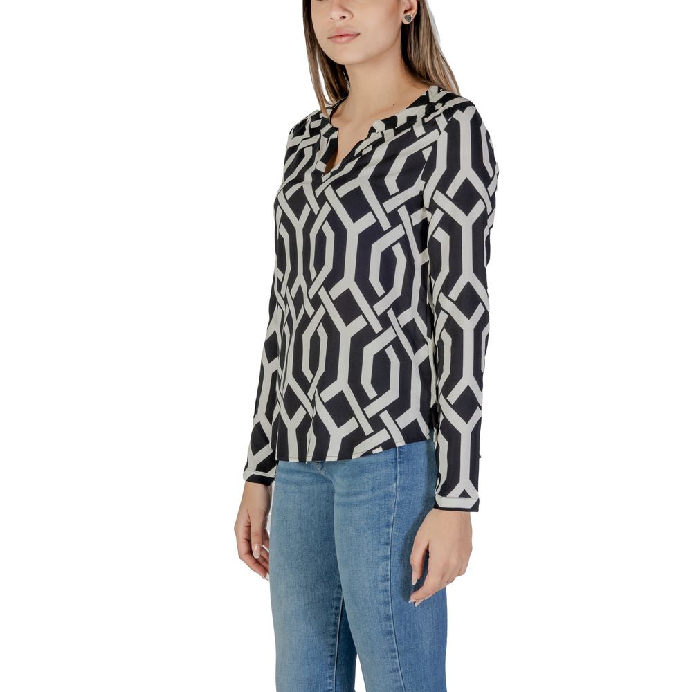 Street One Black Viscose Shirt -   -  Street One.