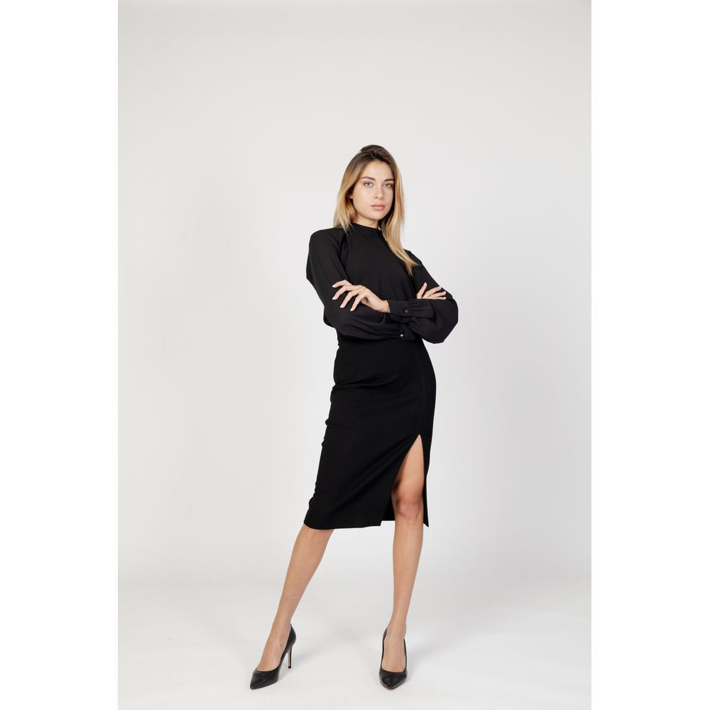 Sandro Ferrone Black Polyester Blouse -   -  Sandro Ferrone.