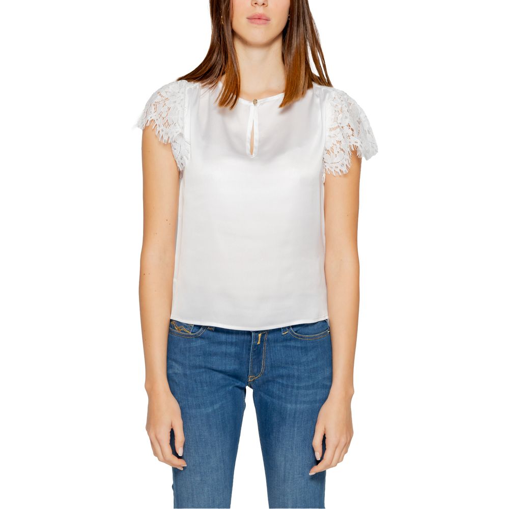 Guess White Polyester Blouse -   -  Guess.