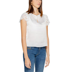 Guess White Polyester Blouse -   -  Guess.