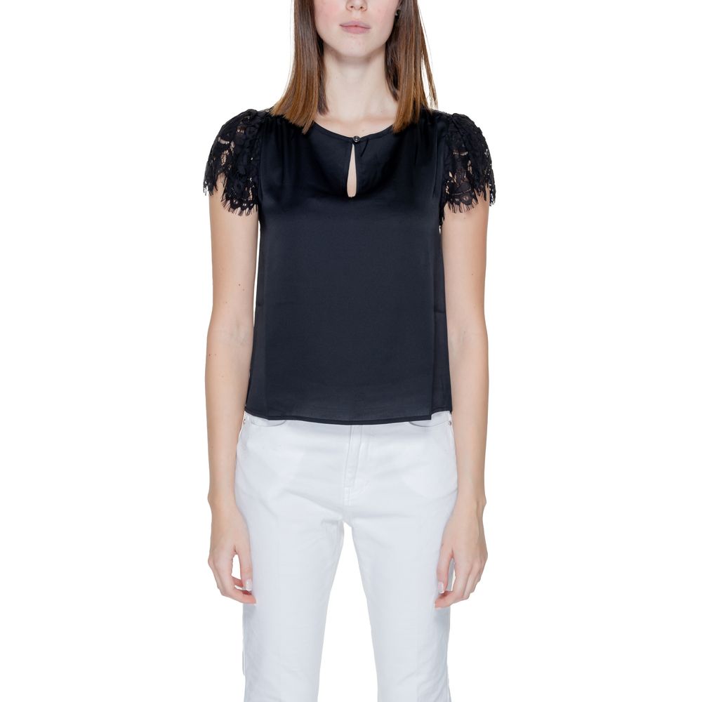 Guess Black Polyester Blouse -   -  Guess.