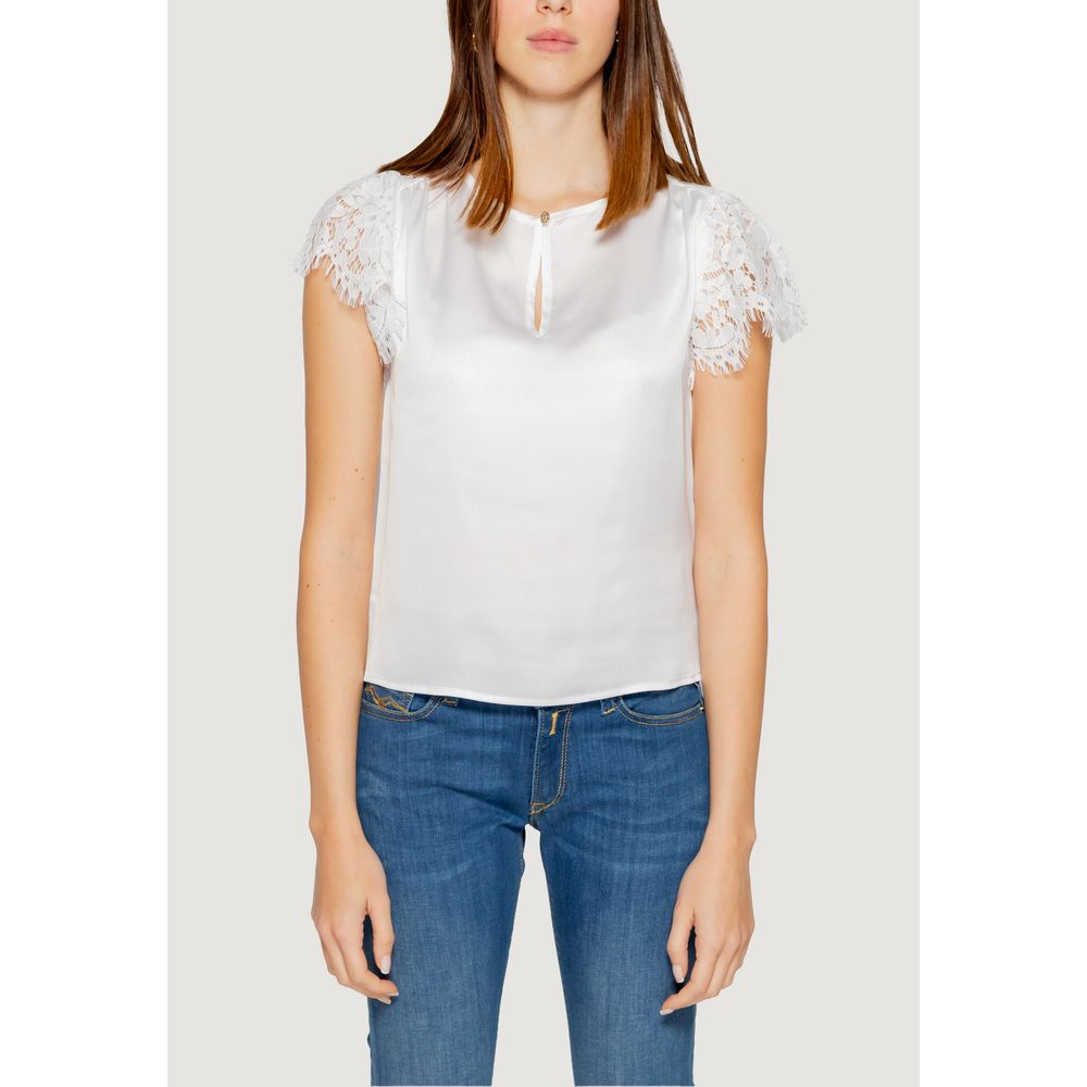 Guess White Polyester Blouse -   -  Guess.
