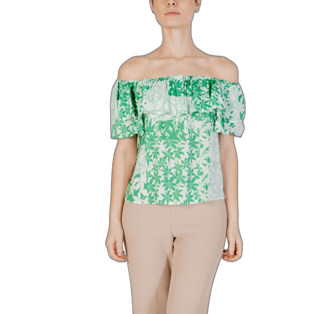 Desigual Green Viscose Blouse -   -  Desigual.