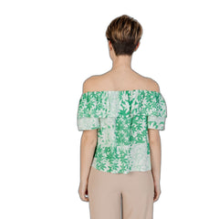 Desigual Green Viscose Blouse -   -  Desigual.