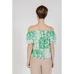 Desigual Green Viscose Blouse -   -  Desigual.
