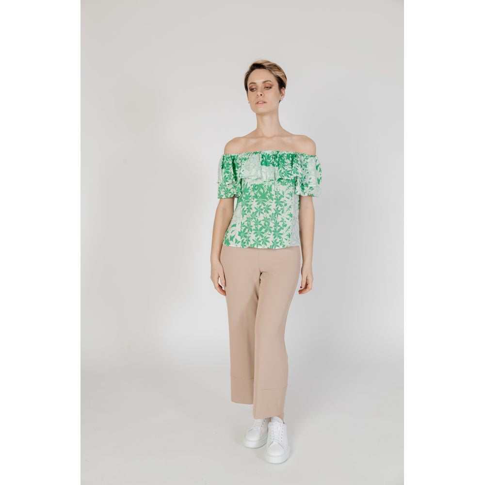 Desigual Green Viscose Blouse -   -  Desigual.