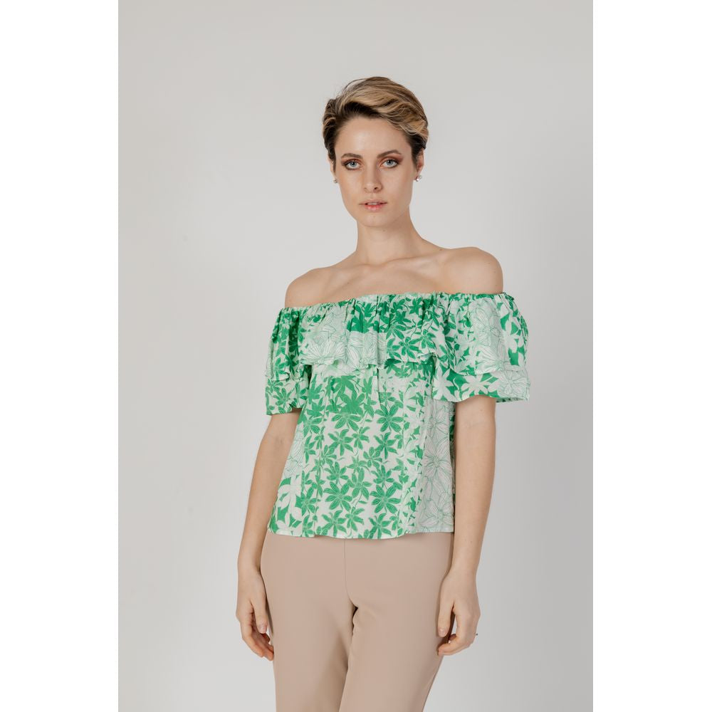 Desigual Green Viscose Blouse -   -  Desigual.