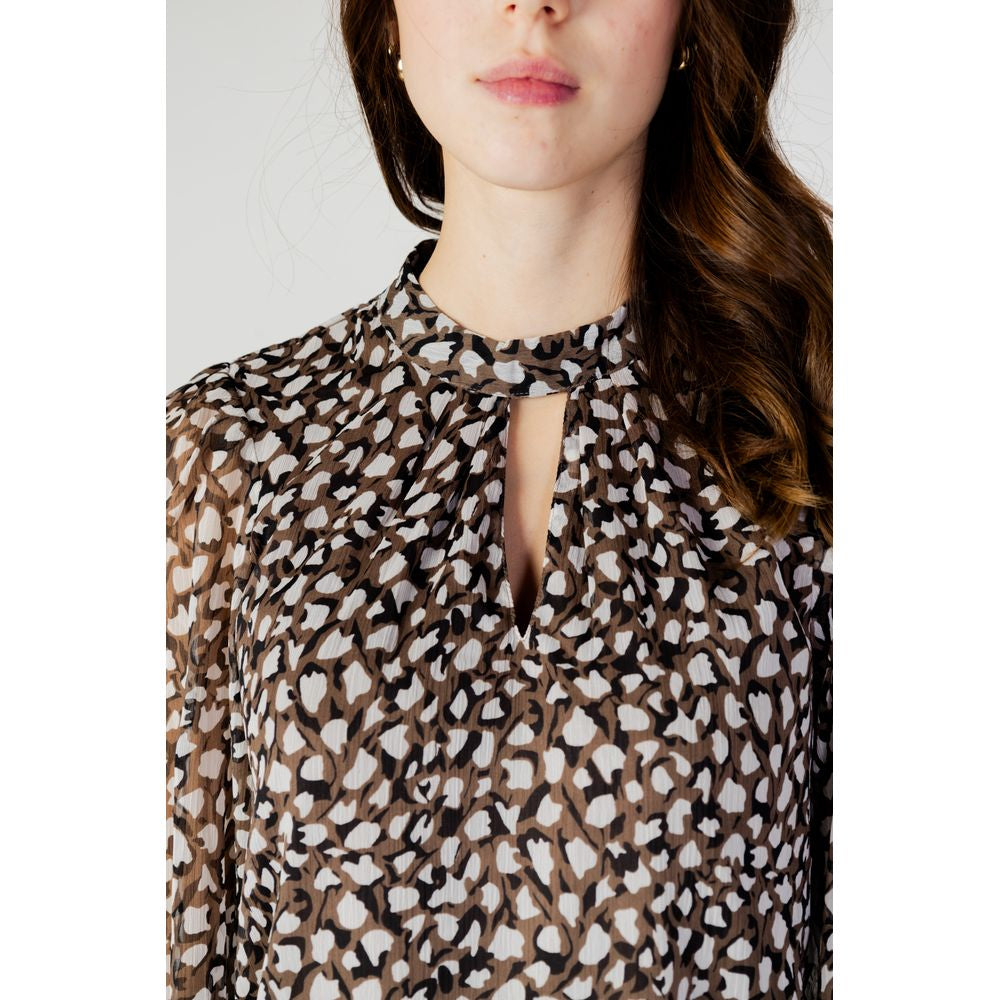 Vila Clothes Black Recycled Polyester Blouse -   -  Vila Clothes.