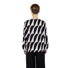 Street One Black Viscose Blouse -   -  Street One.