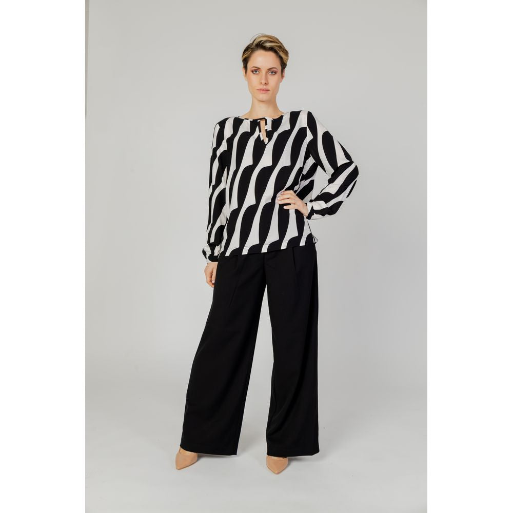 Street One Black Viscose Blouse -   -  Street One.