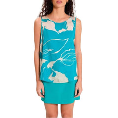 Rinascimento Turquoise Polyester Blouse -   -  Rinascimento.