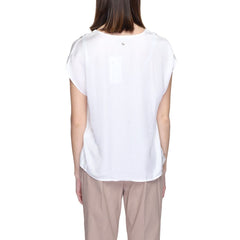 Rinascimento White Viscose Blouse -   -  Rinascimento.