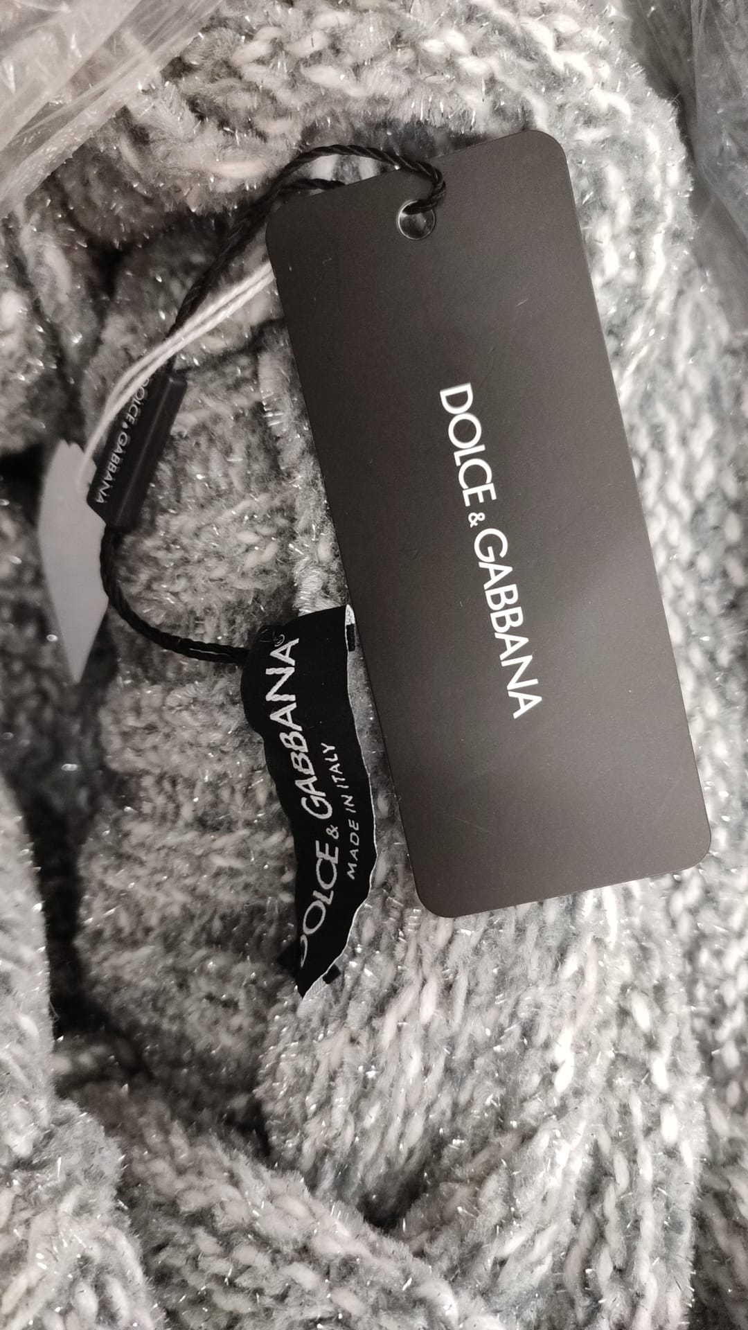 Dolce & Gabbana Gray Cashmere Turtle Neck Pullover Sweater -   -  Dolce & Gabbana.
