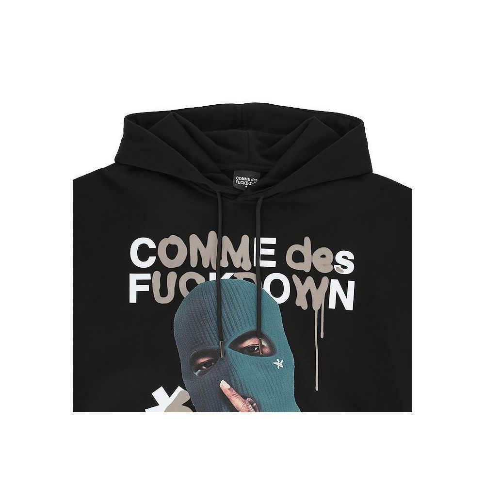 Comme Des Fuckdown Black Cotton Sweater -   -  Comme Des Fuckdown.