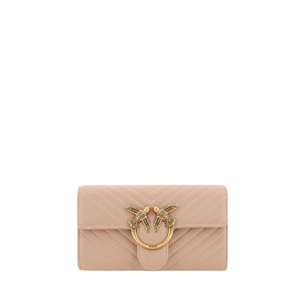 PINKO Love One Shoulder Wallet -   -  PINKO.