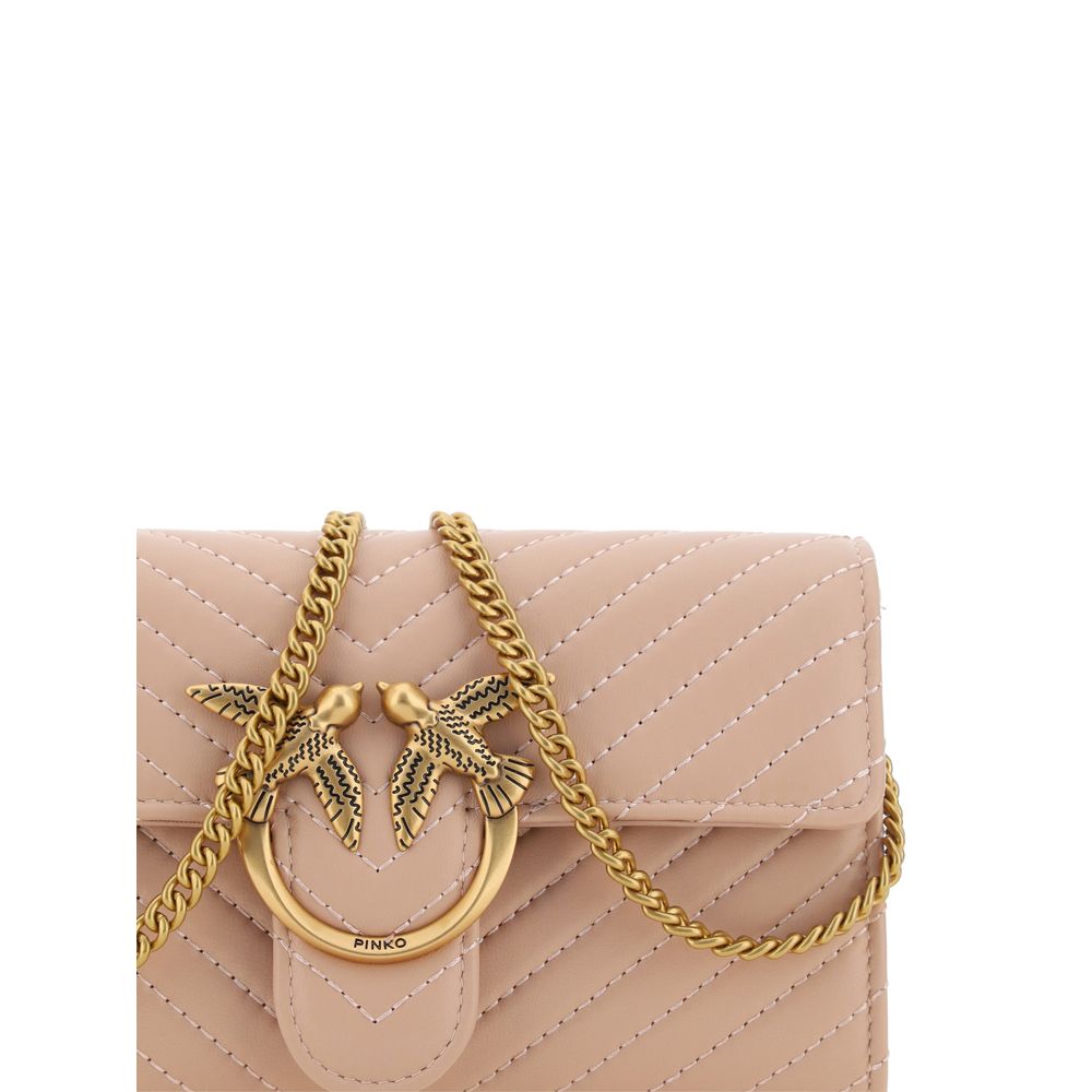 PINKO Love One Shoulder Wallet -   -  PINKO.