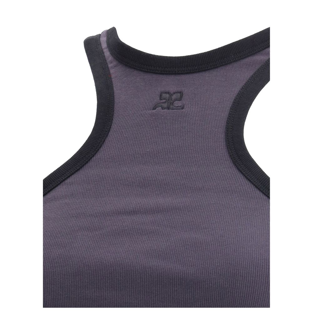 Courrèges Cotton Scuba mini Dress -   -  Courrèges.