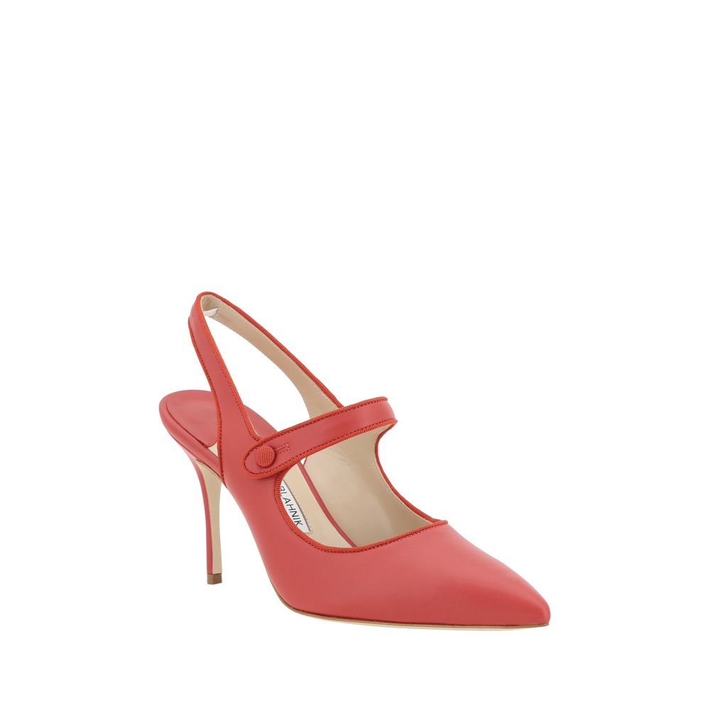 Manolo Blahnik Camparisli Pumps -   -  Manolo Blahnik.