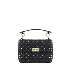 Valentino Garavani Rockstud Spike Leather Shoulder Bag -   -  Valentino Garavani.
