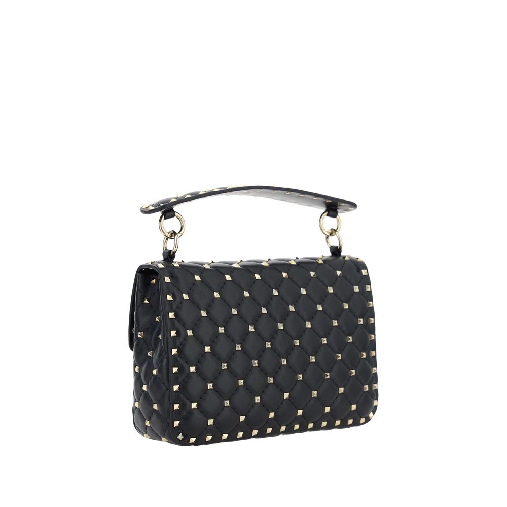 Valentino Garavani Rockstud Spike Leather Shoulder Bag -   -  Valentino Garavani.