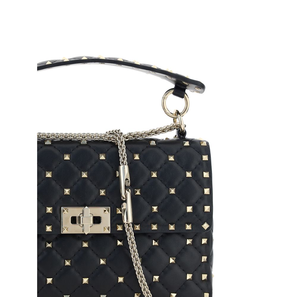 Valentino Garavani Rockstud Spike Leather Shoulder Bag -   -  Valentino Garavani.