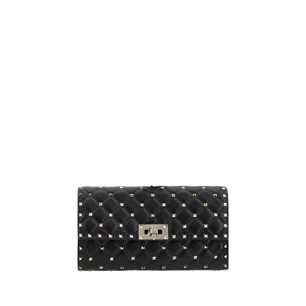 Valentino Garavani Spike Rockstud Shoulder Bag -   -  Valentino Garavani.