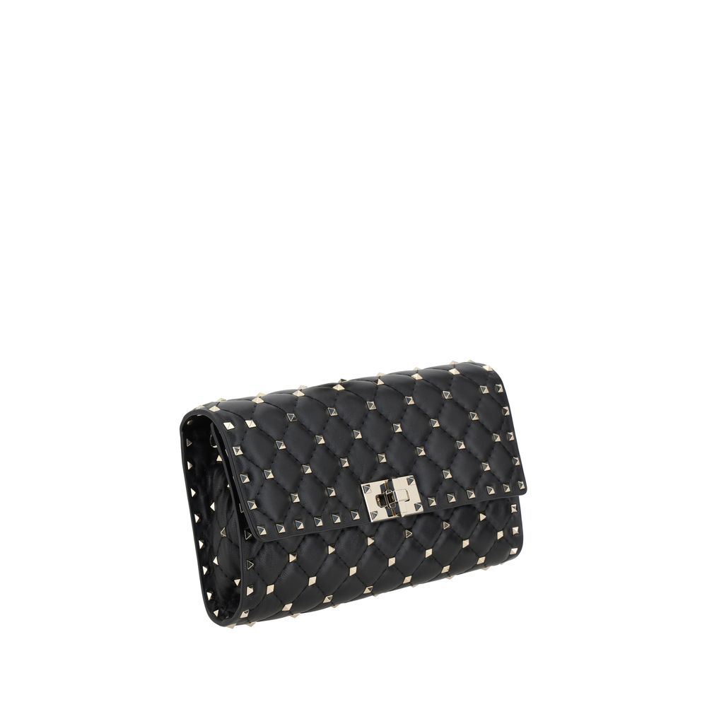Valentino Garavani Spike Rockstud Shoulder Bag -   -  Valentino Garavani.