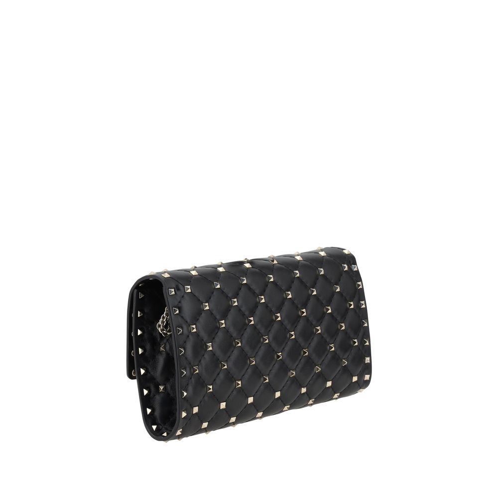 Valentino Garavani Spike Rockstud Shoulder Bag -   -  Valentino Garavani.