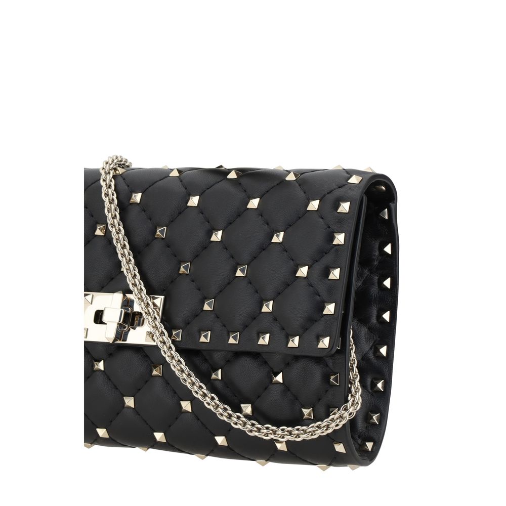 Valentino Garavani Spike Rockstud Shoulder Bag -   -  Valentino Garavani.
