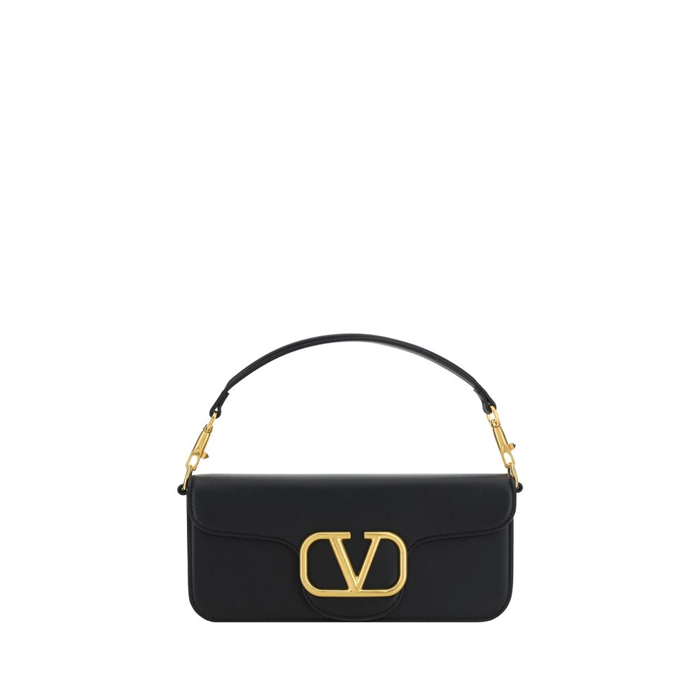 Valentino Garavani The Locò Leather Shoulder Bag -   -  Valentino Garavani.