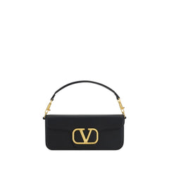 Valentino Garavani The Locò Leather Shoulder Bag -   -  Valentino Garavani.