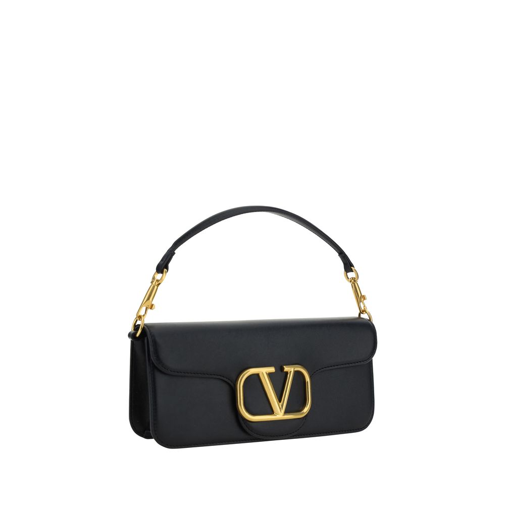 Valentino Garavani The Locò Leather Shoulder Bag -   -  Valentino Garavani.