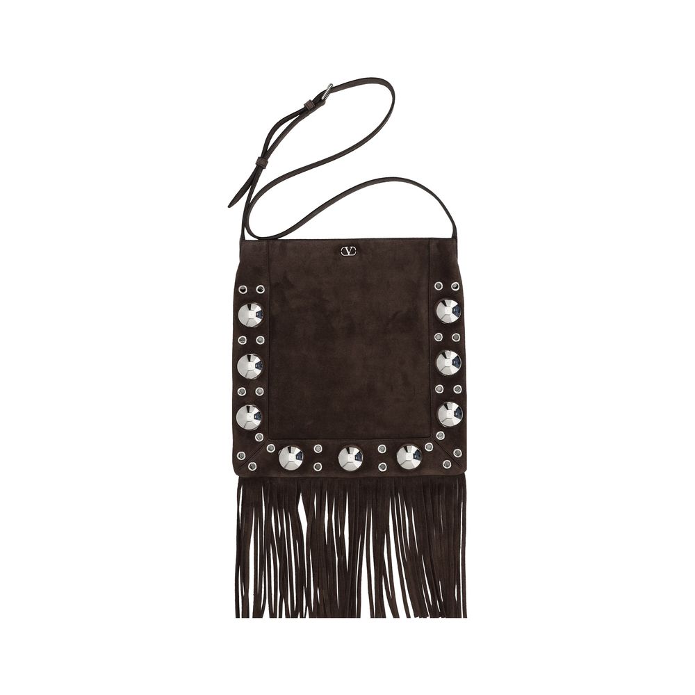 Valentino Garavani Fringe Shoulder Bag -   -  Valentino Garavani.