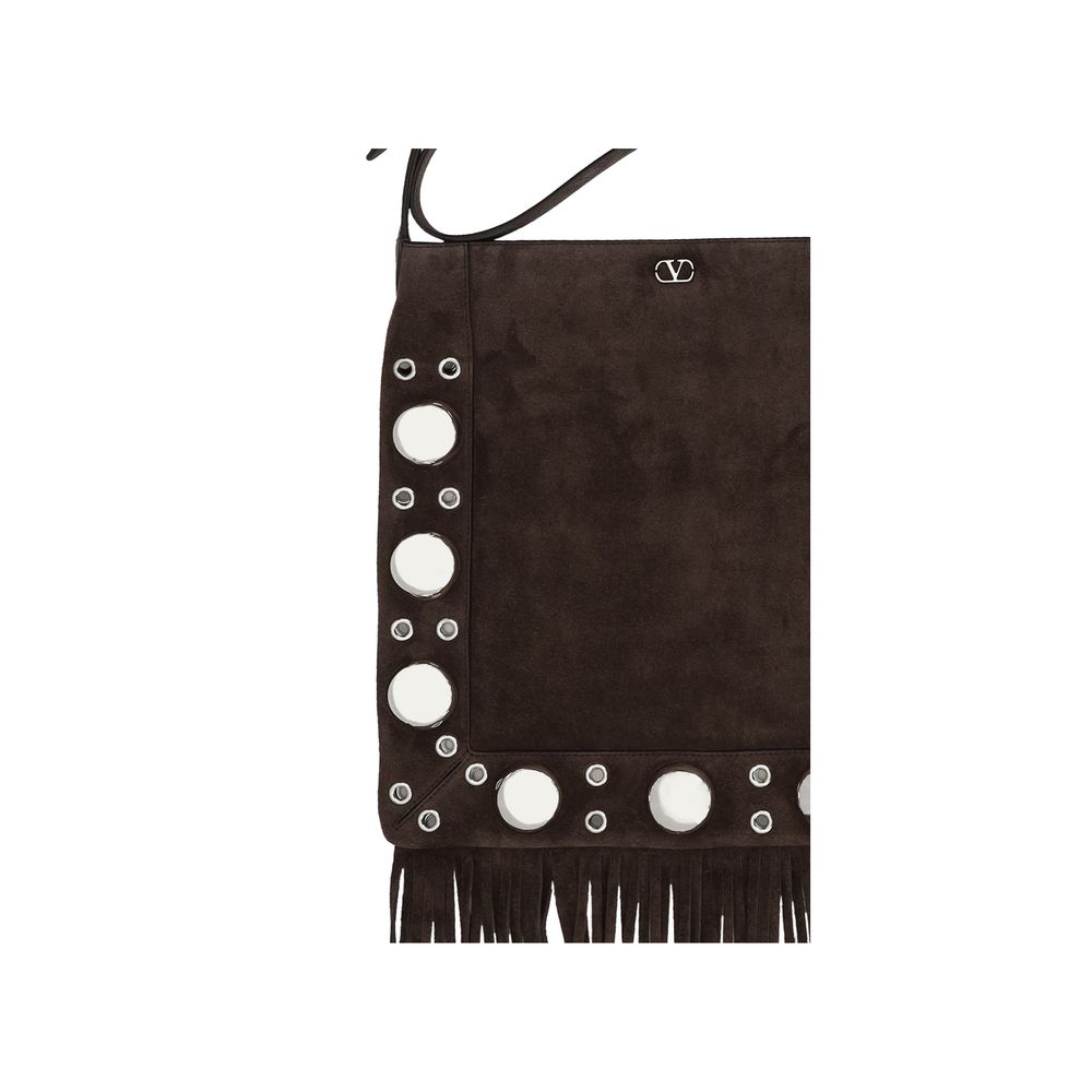 Valentino Garavani Fringe Shoulder Bag -   -  Valentino Garavani.