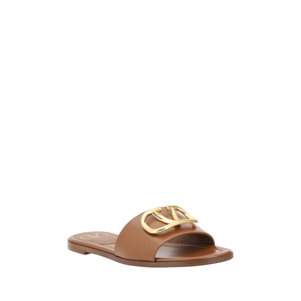 Valentino Garavani Logoed Sandals -   -  Valentino Garavani.