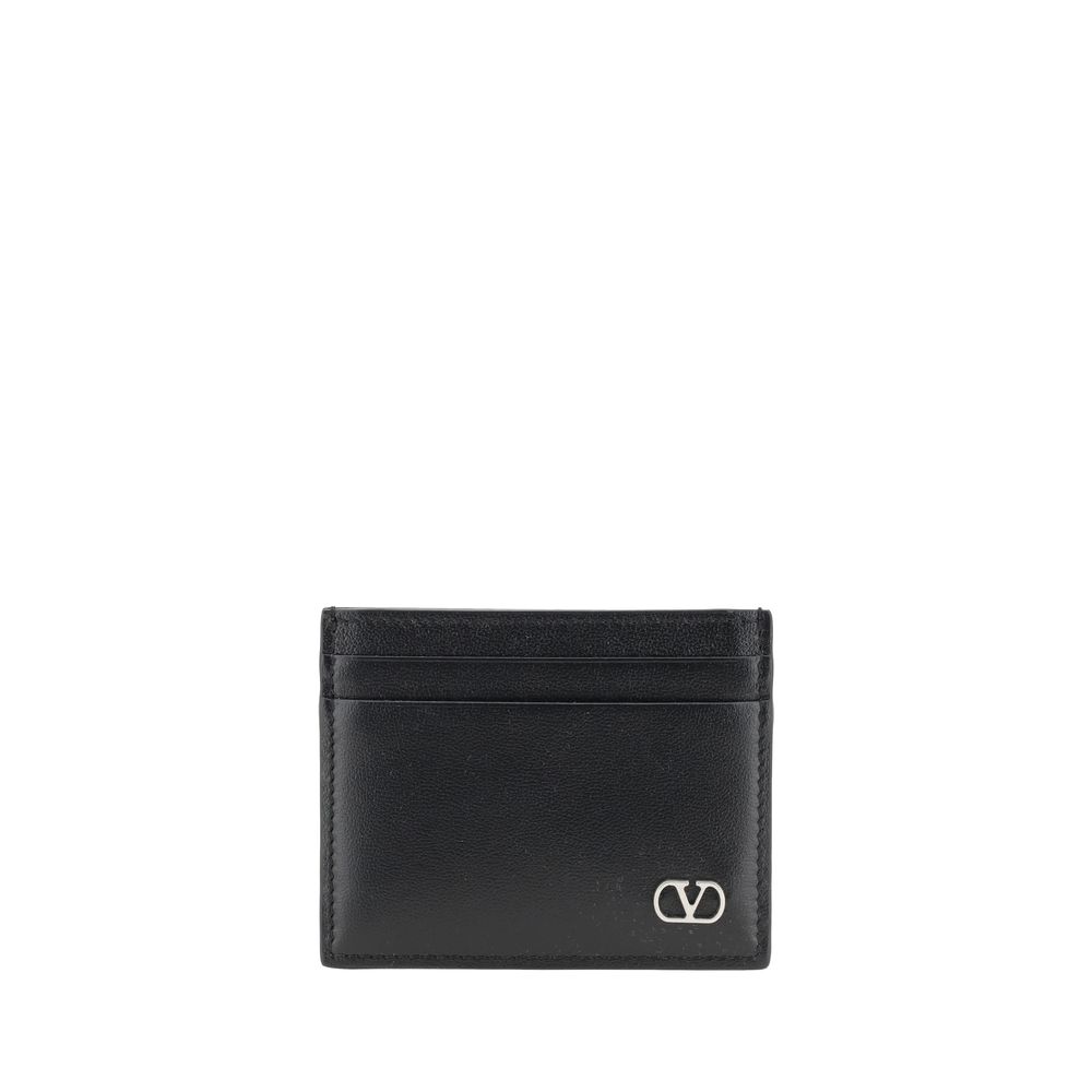 Valentino Garavani Leather Card Holder -   -  Valentino Garavani.