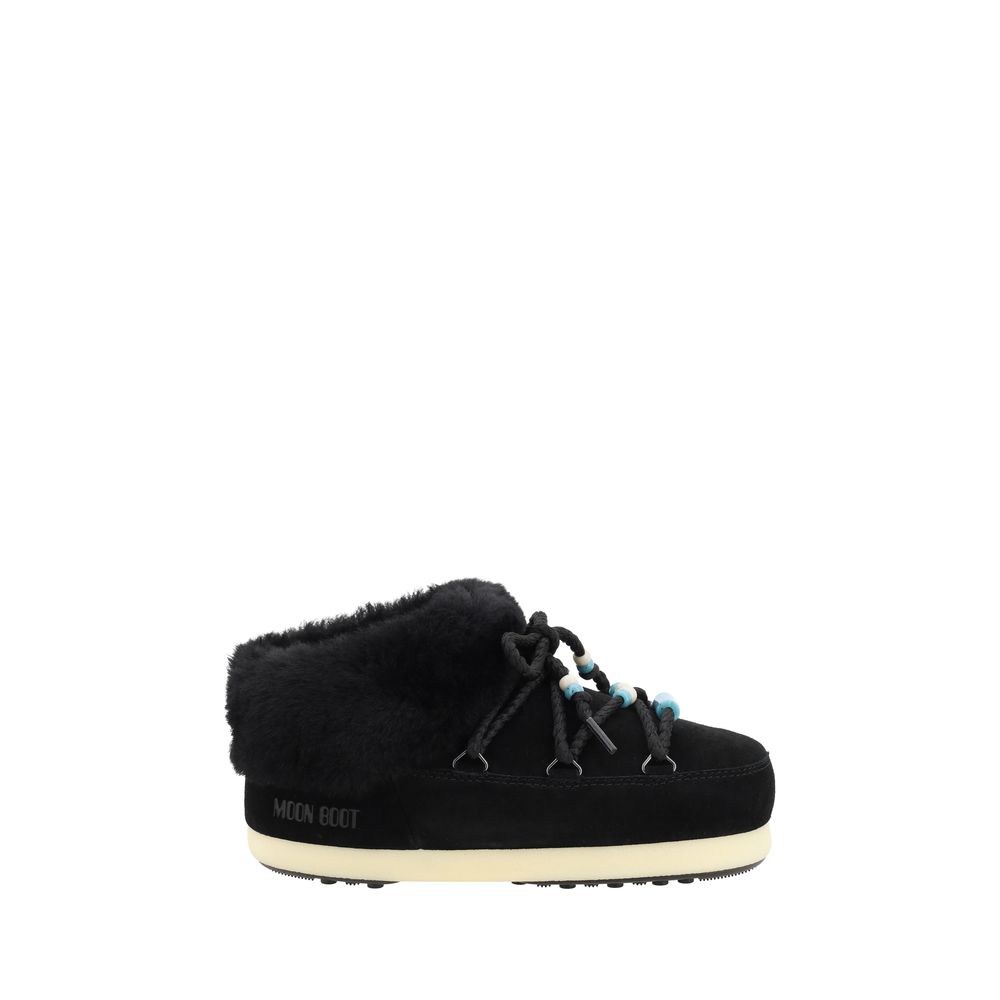 Moon Boot Mule Suede Beads Ankle Boots -   -  Moon Boot.