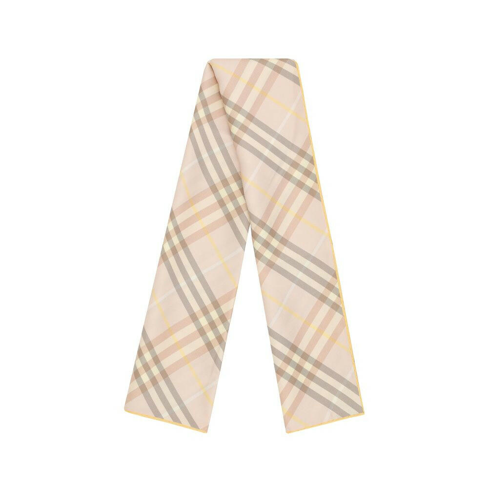 Burberry's silk scarf -   -  Burberry.
