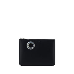 Comme Des Garçons Wallet Silver Eyelet Coin Purse -   -  Comme Des Garçons Wallet.