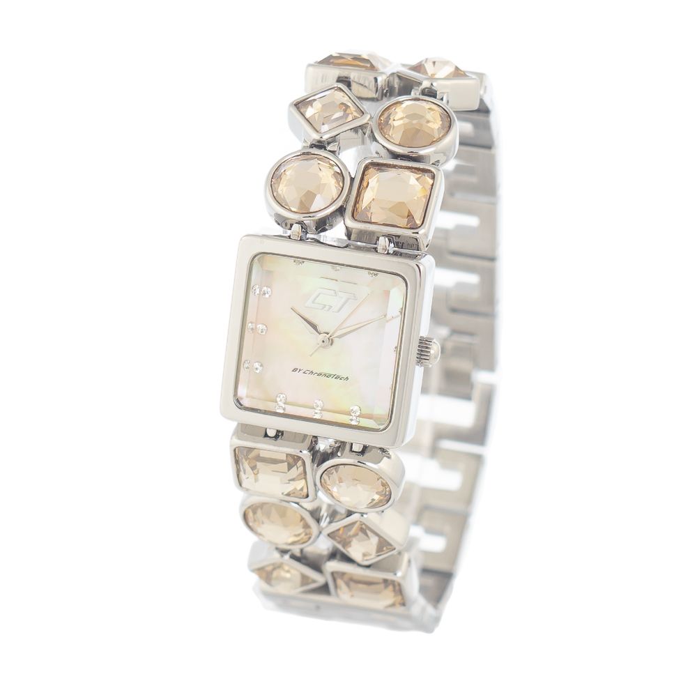 Chronotech Silver Stainless Steel Watch -   -  Chronotech.