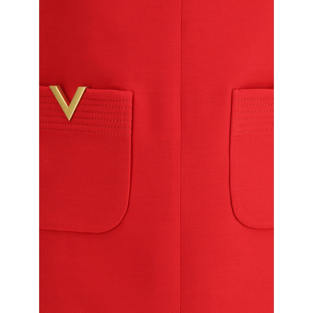 Valentino Mini Dress with cut-out -   -  Valentino.