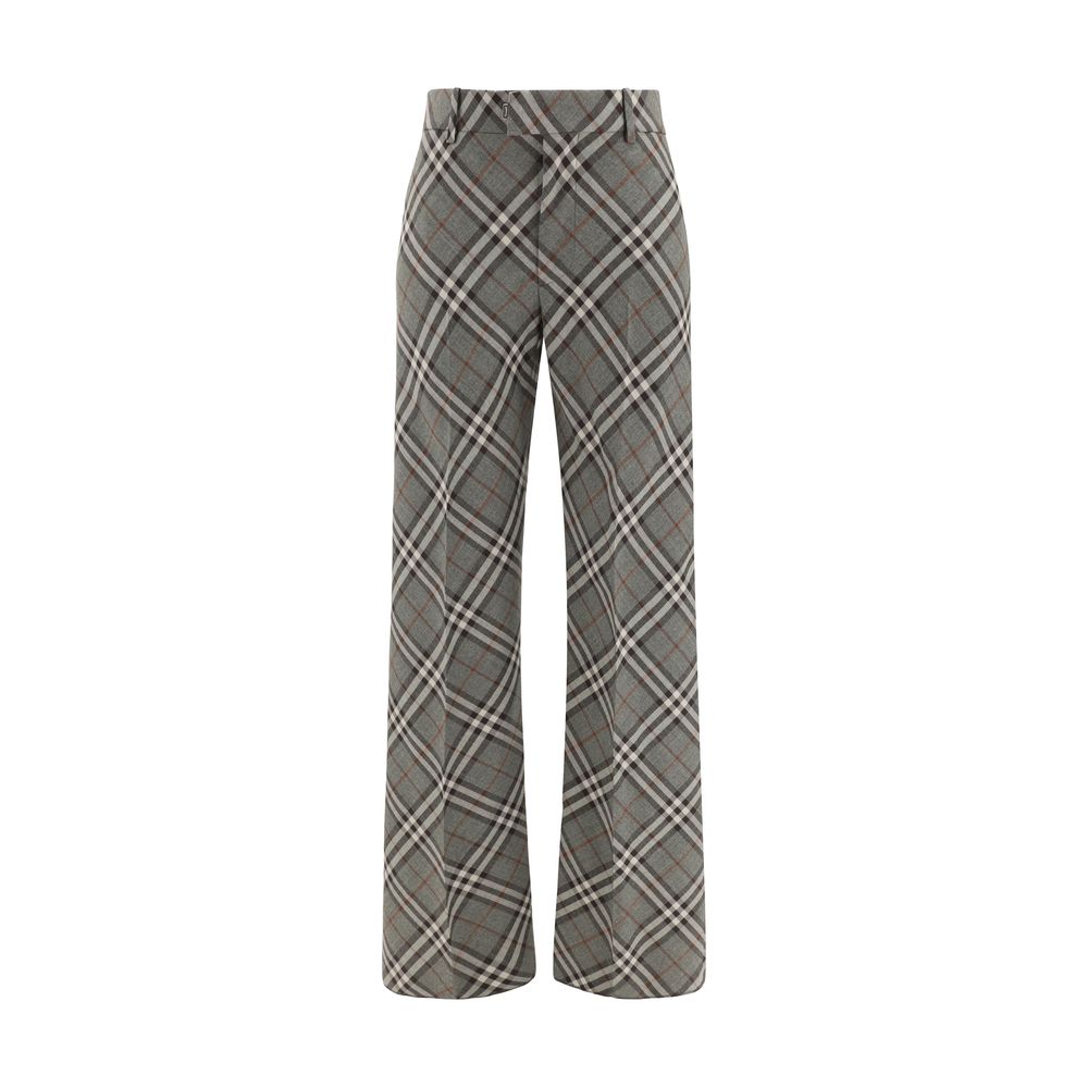 Burberry Archive Check Tailored Pants -   -  Burberry.