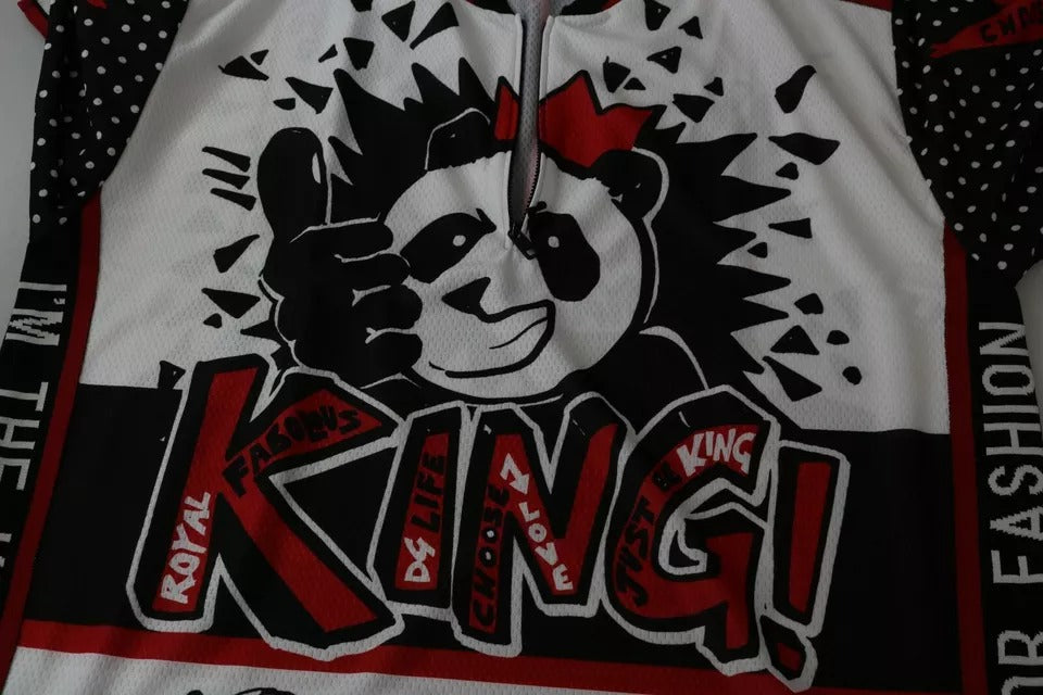 Dolce & Gabbana White King Panda Polyester T-shirt Top -   -  Dolce & Gabbana.